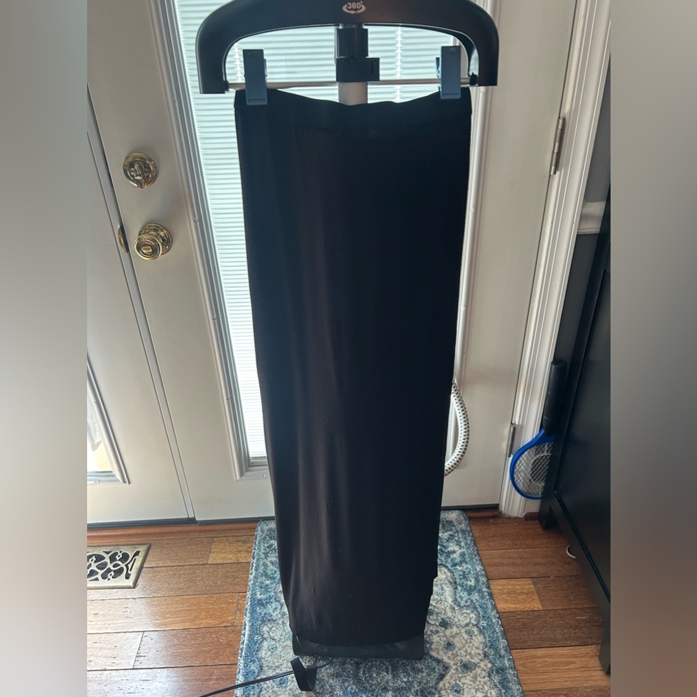 USED LIKE NEW - H&M BASIC Black Maxi Skirt